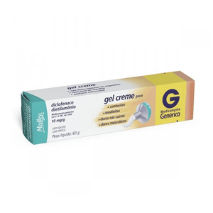 Diclofenaco Dietilamonio 10mg/g - 1 Gel Dermatológico