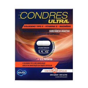 Condres Ultra Colágeno Tipo ll + Vitamina D 90 Capsulas