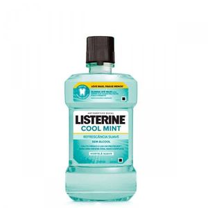 Enxaguante Antisséptico Bucal Listerine Cool Mint Zero Álcool Hortelã Com 500ml