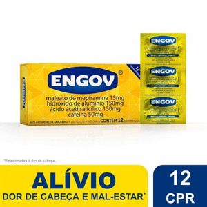 Engov 150mg - 12 Comprimidos