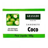 Sabonete Granado Tratamento coco, barra, 1 unidade com 100g