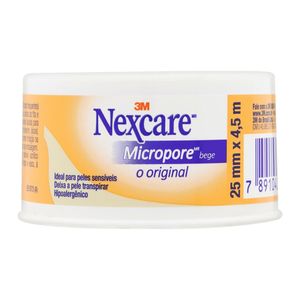 Fita Microporosa 25mm X 4.5m Bege Nexcare