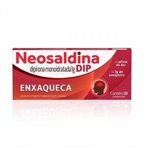 Neosaldina Dip 1G Comprimido - Caixa com 20 Comprimidos