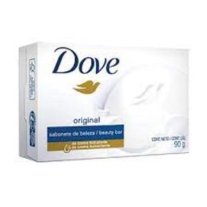 Sabonete Em Barra Dove Original Com 90g Limpa e protege a hidratação natural da pele.
