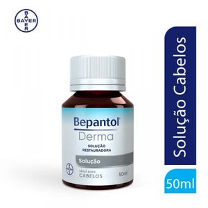 Bepantol Derma Solução Restauradora Ideal para Cabelos - Frasco com 50mL