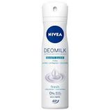 Desodorante Antitranspirante Nivea Deomilk Fresh Aerosol Com 150ml