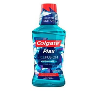 Enxaguante Antisséptico Bucal Colgate Plax Ice Fusion Cold Mint Com 250Ml