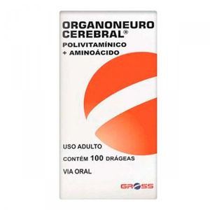 Organoneuro Cerebral 100 Drágeas