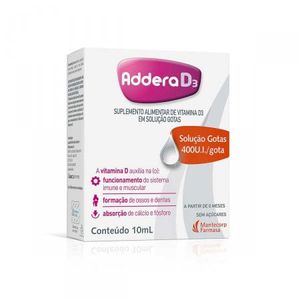 Addera D3 400UI Gotas 10mL