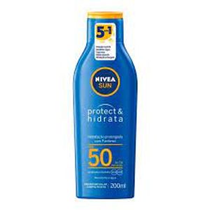 Protetor Solar FPS50 Nivea Sun Protect E Hidrata 200mL