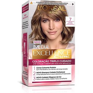 Tintura Loréal Imédia Excellence Louro Natural N° 7