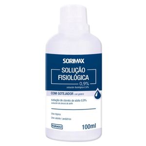 Soro Fisiológico 0,9% Sorimax 100mL