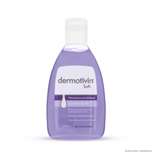 Dermovitin Soft pele seca sabonete líquido 120ml