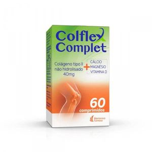 Colflex Complet Colágeno Tipo II Não Hidrolisado 60 Comprimidos