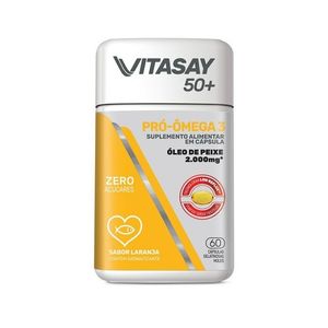 Vitasay 50 + Pró-Ômega 3 60 Cápsulas