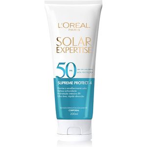 Protetor Solar Supreme Protect 4 Corporal Fps 50 Loréal Paris Solar Expertise Bisnaga 200Ml