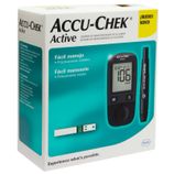 Monitor Para Teste De Glicemia Accu-Chek Active + 10 Tiras