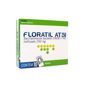 Floratil 250MG Cápsula gelatinosa dura - Caixa com 10 Cápsulas