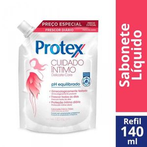 Sabonete Protex Cuidado Intimo Delicate Care Refil Liquido 140ml