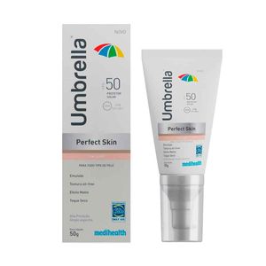 Protetor Solar FPS50 Umbrella Perfect Skin Escuro 50G