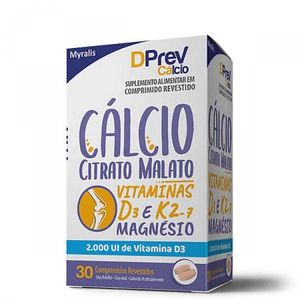 Dprev Cálcio 2000UI 30 Comprimidos