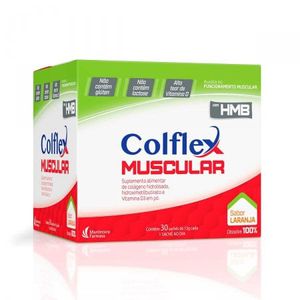 Colflex Muscular Sabor Laranja 30 Sachês com 12g