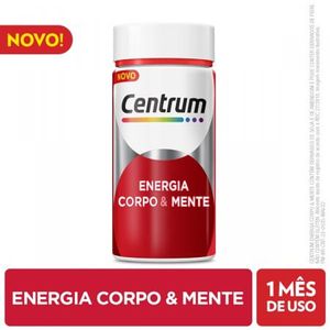 Centrum Energia Corpo e Mente 60 Cápsulas