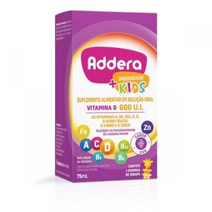 Addera + Imunidade Kids 600UI Solução 75mL