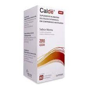 Caldê 1500mg + 400UI 60 Comprimidos Mastigáveis