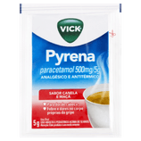 Vick Pyrena 500mg Pó para Suspensão Extemporânea Sabor Maçã e Canela - Envelope com 5g