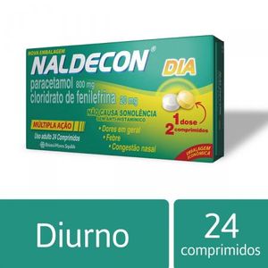 Naldecon Dia Associacao - 24 Comprimidos Simples