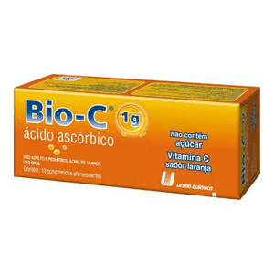 Bio-C 1g - 10 Comprimidos Efervescentes