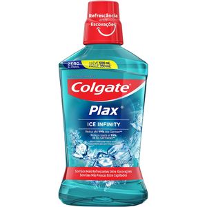 Enxaguante Bucal Colgate Plax Ice Infinity 500mL