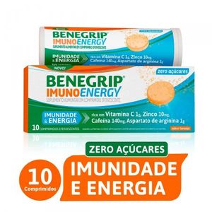 Benegrip Imuno Energy 10 Comprimidos Efervescentes