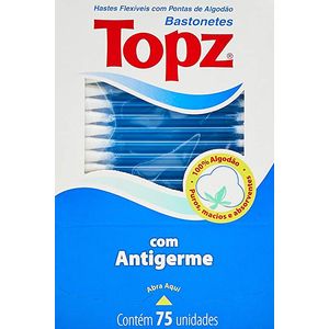 Hastes Flexíveis Topz 75 Unidades