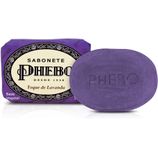 Sabonete Phebo Tradicional toque de lavanda, barra, 1 unidade com 90g