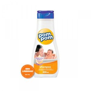 Shampoo Infantil Pom Pom Suave 200mL