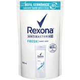 Sabonete Rexona Antibacterial Fresh, Refil, Liquido, Líquido, 200mL