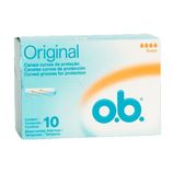 Absorvente Interno Ob Original Medio Super, 10 unidades