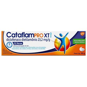 Cataflampro Xt Emulgel 23.2MG/G Gel dermatológico - Tubo com 50 g