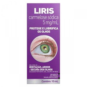 Liris 5MG/ML Solução oftálmica - Frasco com 10 mL