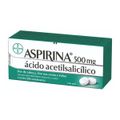 Aspirina 500mg Comprimido Simples - Caixa com 20 Comprimidos