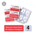 Cafiaspirina 650mg + 65mg Comprimido Simples - Blíster com 4 Comprimidos