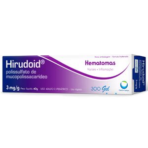 Hirudoid 3MG/G Pomada dermatológica - Bisnaga com 40 g