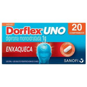 Dorflex Uno 1g   20 Comprimidos