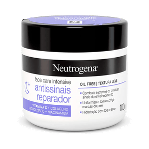 Face Care Intensive Neutrogena Creme Antissinais 100G