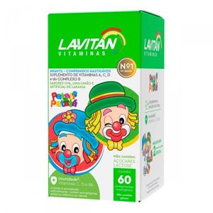 Lavitan Kids 60 Comprimidos Mastigáveis