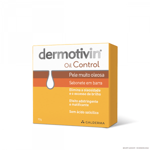 Dermovitin Oil Control Pele Oleosa Sabonete em Barra 90G