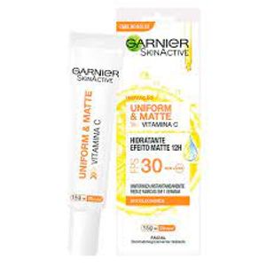 Garnier Skinactive Uniform E Matte Vitamina C FPS30 Creme 15G