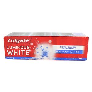 Creme Dental Colgate Luminous White Instant 70g